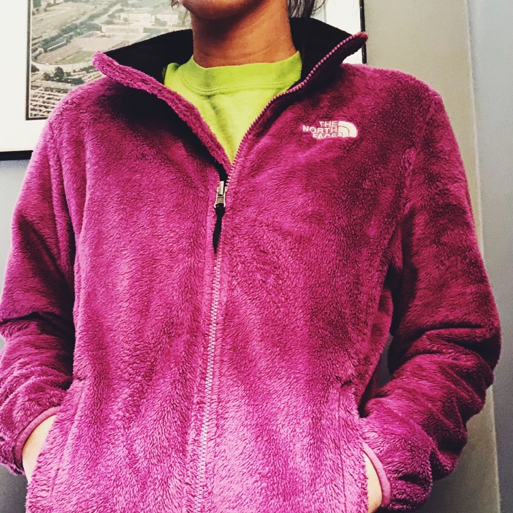 North Face Fleece Zip Down
